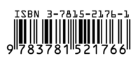 Barcode für ISBN 978-3-7815-2176-6