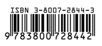 Barcode für ISBN 978-3-8007-2844-2